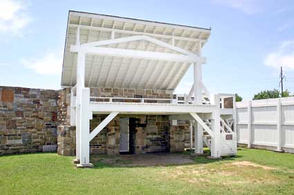  Gallows, Fort Smith National Historic Site, AR, USA