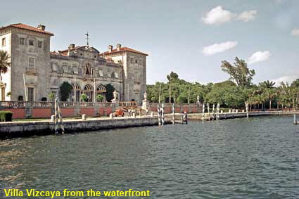  Vizcaya House from the waterfront, Miami, FL, USA