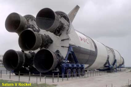  Saturn V rocket, Kennedy Space Center, FL, USA