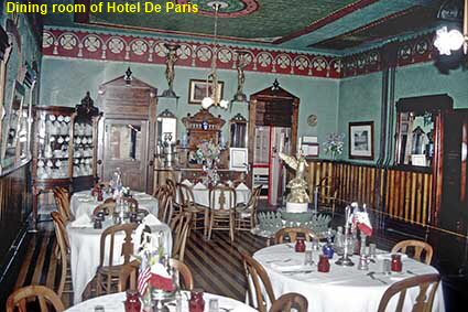  Dining room of Hotel De Paris, Georgetown, CO, USA