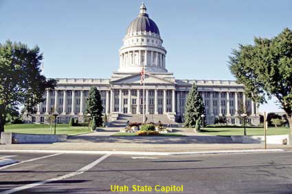 Utah State Capitol, Salt Lake City, UT, USA