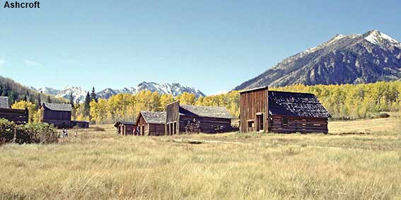  Ashcroft Ghost Town near Aspen, CO, USA