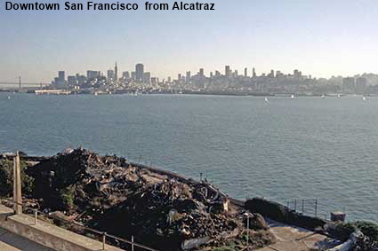  Downtown San Francisco from Alcatraz, CA, USA