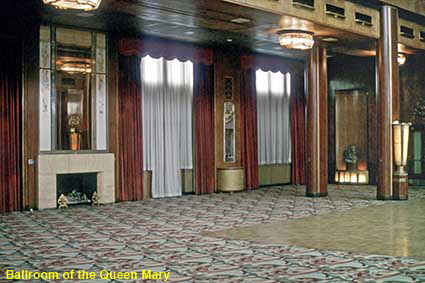 Ballroom, Queen Mary, Long Beach, CA, USA Ballroom, Queen Mary, Long Beach, CA, USA
