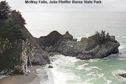  McWay Falls, Julia Pfeiffer Burns State Park, CA, USA