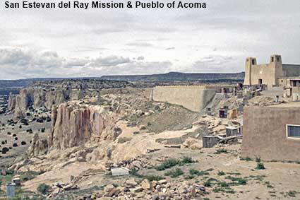 San Estevan del Ray Mission & Pueblo of Acoma, NM, USA San Estevan del Ray Mission & Pueblo of Acoma, NM, USA