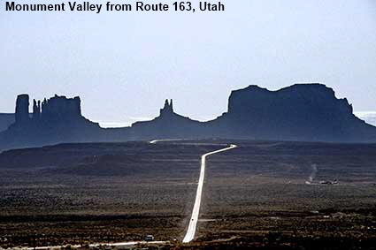  Monument Valley from Route 163, Utah, USA
