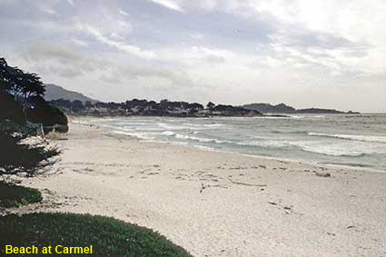  Beach at Carmel, CA, USA