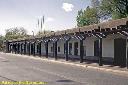 Palace of the Governors, Santa F�, NM, USA