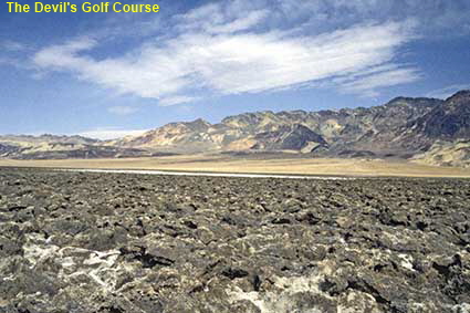 The Devil's Golf Course, Death Valley, CA, USA