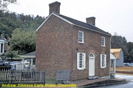  Andrew Johnson Early Home, Greenville, TN, USA