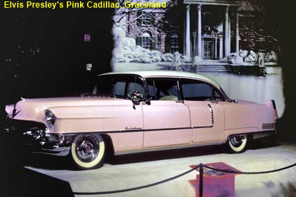 Elvis Presley's pink Cadillac, Graceland, Memphis, TN, USA Elvis Presley's pink Cadillac, Graceland, Memphis, TN, USA