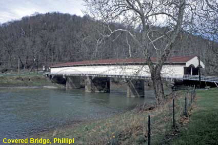Phillipi Covered Bridge, WV, USA