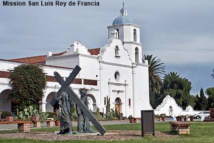 Mission San Luis Rey de Francia, CA, USA