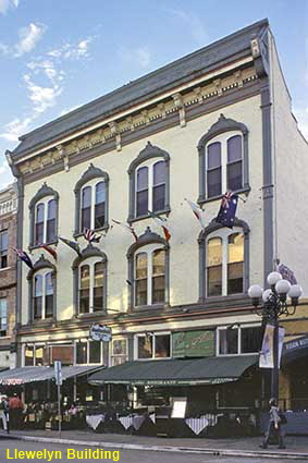  Llewelyn Building, 5th Avenue, Gaslamp Quarter, San Diego, CA, USA