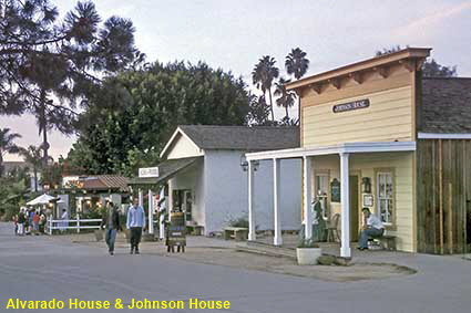  Alvarado House & Johnson House, Old Town, San Diego, CA, USA
