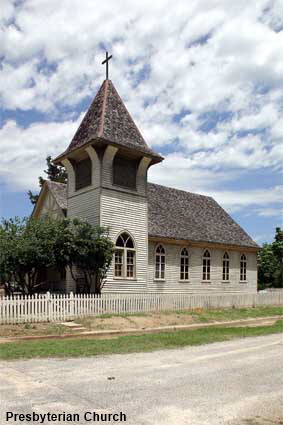 Presbyterian Church, Old Washington State Park, AR, USA
