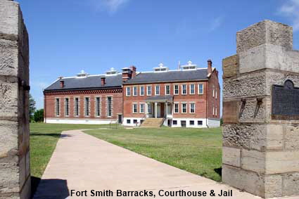 Barracks, Courthouse & Jail Building, Fort Smith National Historic Site, AR