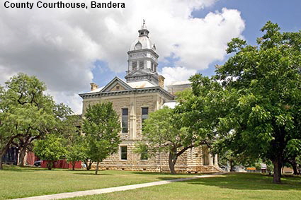 County Courthouse, Bandera, TX, USA County Courthouse, Bandera, TX, USA