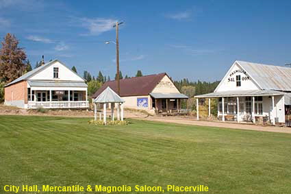  City Hall, Mercantile & Magnolia Saloon, Placerville, ID, USA