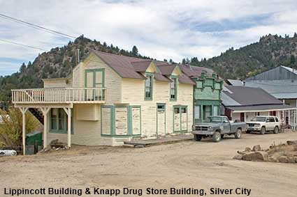  Lippincott Building, former Knapp Drug Store & former County Office Building, Silver City, ID, USA