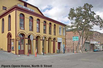 Pipers Opera House, North B Street, Virginia City, NV, USA Pipers Opera House, North B Street, Virginia City, NV, USA