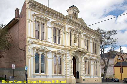 Storey County Court House, B Street, Virginia City, NV, USA Storey County Court House, B Street, Virginia City, NV, USA