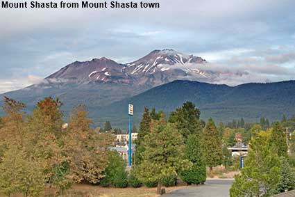 Mount Shasta from Mount Shasta, CA, USA