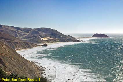  Point Sur from Route 1, CA, USA