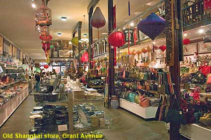  Interior of Old Shanghai store, Grant Avenue (Chinatown), San Francisco, CA, USA