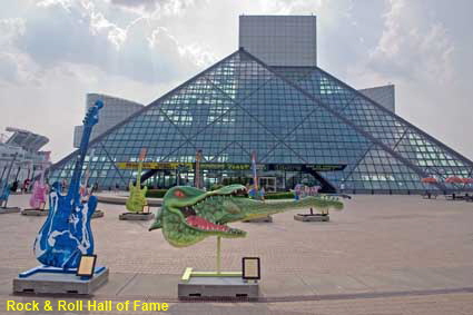  Rock & Roll Hall of Fame, Cleveland, OH, USA