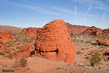 Beehive, Valley of Fire State Park, NV, USA Beehive, Valley of Fire State Park, NV, USA