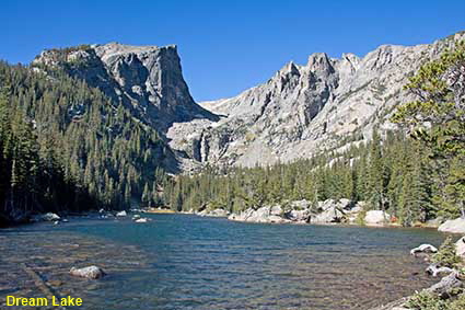 Dream Lake, Rocky Mountain National Park, CO, USA