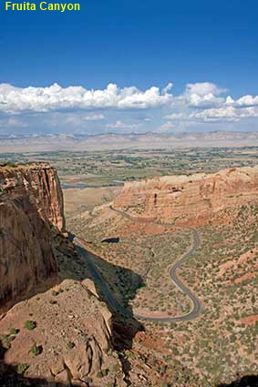 Fruita Canyon, Colorado National Monument, CO, USA Fruita Canyon, Colorado National Monument, CO, USA