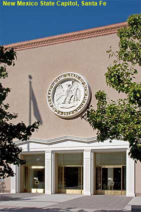 New Mexico State Capitol, Santa Fe, NM, USA New Mexico State Capitol, Santa Fe, NM, USA