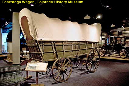  Conestoga Wagon, Colorado History Museum, Denver, CO, USA