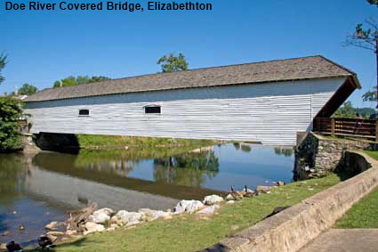  Doe River Covered Bridge, Elizabethton, TN, USA