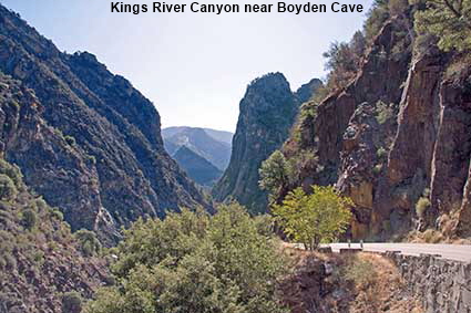 Kings River Canyon near Boyden Cave, Kings Canyon National Park, CA, USA