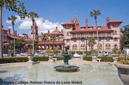  Flagler College (former Ponce de Leon Hotel), St Augustine, FL, USA
