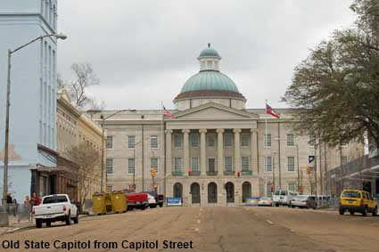  Old State Capitol from Capitol Street, Jackson, MS, USA