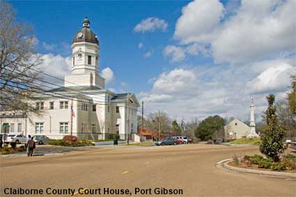  Claiborne County Court House, Port Gibson, MS, USA