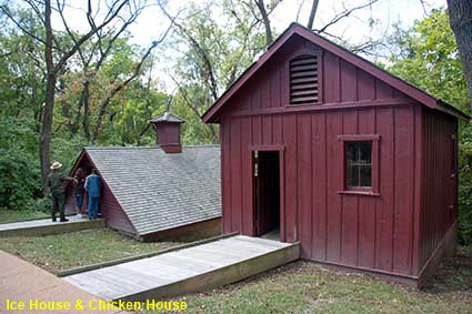 Ice House & Chicken House, Grant's House, Ulysses S Grant NHS, St Louis, MO, USA