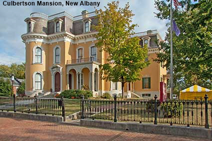 Culbertson Mansion, E Main Street, New Albany, IN, USA 