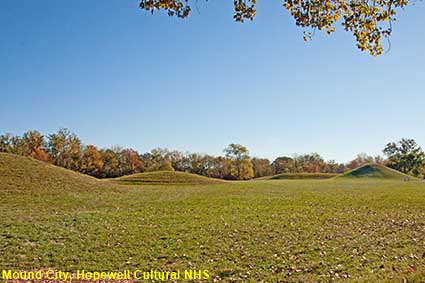 Mound City, Hopewell Cultural NHS, Chillecothe, OH, USA