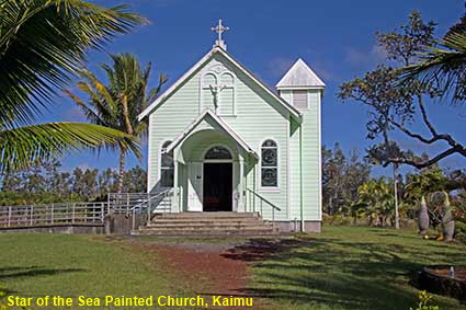  Star of the Sea Painted Church, Kaimu, Hawaii , HI, USA
