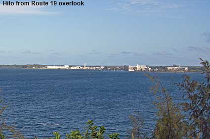  Hilo from Route 19 overlook, Hawaii , HI, USA