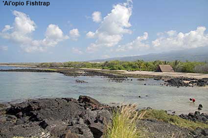 'Ai'opio Fishtrap from by Heiau (temple), Kaloko-Honokohau NHP, Hawaii , HI, USA 'Ai'opio Fishtrap from by Heiau (temple), Kaloko-Honokohau NHP, Hawaii , HI, USA