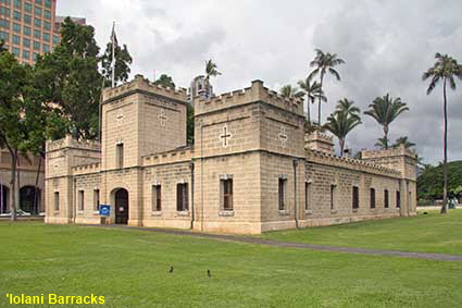  'Iolani Barracks, Honolulu, Oahu, HI, USA