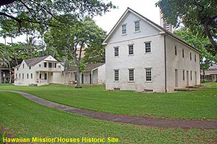  Hawaiian Mission Houses Historic Site , Honolulu, Oahu, HI, USA