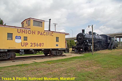 Texas & Pacific Railroad Museum, Marshall, TX, USA
